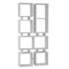 Etajera  Alb MLAND RAIL BOOKCASE NO.1 