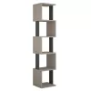 Etajera  Mocha, Antracite MLAND PIRI BOOKCASE 