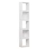 Etajera  Alb MLAND MULTI BOOKCASE 