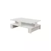 Masa cafea Alb Mobiland  MANSU COFFEE TABLE - WHITE 