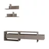 Tumba pentru TV Mocha Mobiland  GARA TV UNIT - LIGHT MOCHA - LIGHT MOCHA 