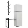 Antreu  MLAND MELLO HALLWAY STAND - WHITE - ANTHRACITE 