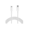 Cablu USB  Anker Type-C to Lightning - 1.8 m - Anker PowerLine Select+ USB-C LGT, Apple official MFi, 0.91 m, 30.000-bend lifespan, white 