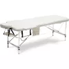 Masa de masaj 2 sectiuni, Ecru BodyFit 552 XXL 