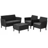 Set mobila de gradina Grafit KETER Salemo Graphite/Gray (253220) 