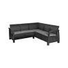 Canapea de gradina  KETER Corfu Relax Graphite (241726) 