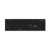 Клавиатура беспроводная  SVEN KB-C2100W, Wireless Keyboard, 2.4GHz, Multimedia Keyboard (104 keys), Low battery indicator, USB, Black, Rus/Ukr/Eng 