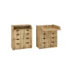 Comoda Stejar Tahoe PEHOTIN К-3+3 80 x 43 x 95