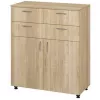 Comoda Stejar Sonoma PEHOTIN «К-3+2»  80 x 38 x 94