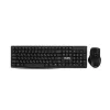 Kit (tastatura+mouse)  SVEN KB-C3500W, 12 Fn keys, Battery indicator, 1xAA/1xAA, 2.4Ghz, Black 