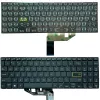 Tastatura  OEM Asus VivoBook 15 K513E K513EA K513EP K513EQ M513IA M513UA w/Backlit w/o frame "ENTER"-small ENG/RU Black Original 