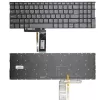 Tastatura  OEM GENUINE Lenovo ThinkBook 15-IML 15-IIL w/o frame "ENTER"- small w/Backlit ENG/RU Gray Original 