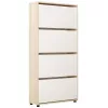 Tumba pentru incaltaminte  MOBILDOR LUX LEO 60 4 uși 164*60*27 Sonoma/White 