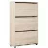 Тумба для обуви  MOBILDOR LUX LEO Slim 50 3 uși 125x50x16 Sonoma 