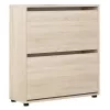 Тумба для обуви  MOBILDOR LUX LEO Slim 60 2 uși 86x60x16 Sonoma 