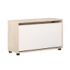 Tumba pentru incaltaminte Sonoma, Alb MOBILDOR LUX Leo Slim 47x70x16  