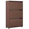 Тумба для обуви  MOBILDOR LUX LEO Slim 90 3 uși 125x90x16 Wenge 