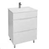 Шкаф для ванной с умывальником Alb Mstb
 Print Sava cu sertare 60cm 