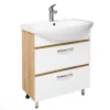 Шкаф для ванной с умывальником Alb, Sonoma Mstb
 Agat Basic 2 sertare 65cm 