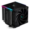 Кулер универсальный  DEEPCOOL "AK620 Digital" (≤28 dB, 500-1850RPM, 68.99 CFM, 2x120mm, ARGB, 260W, 6/6mm, 1486g.) 