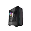 Carcasa fara PSU  DEEPCOOL Deepcool CH560, w/o PSU, 3x140mm & 1x120mm ARGB, Hybrid Tempered Glass, GPU support arm 