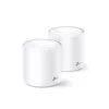 Router wireless  TP-LINK Deco X50(2-pack) AX3000 Mesh Wi-Fi 6 System  2 LAN/WAN Gigabit Port, 2402Mbps on 5GHz + 574Mbps on 2.4GHz, 802.11ax/ac/b/g/n, OFDMA , MU-MIMO, Wi-Fi Dead-Zone Killer, Seamless Roaming with One Wi-Fi Name, Antivirus, Parental Controls