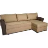 Canapea de colt Maro deschis Mobilier
 "Victoria Clasic" Lux 09+Haiti 05 PIK 1 255x155x76