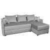 Canapea de colt Gri Mobilier
 "Victoria-5" Ontario15+Manila15 235x155x73