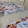 Постельное белье (комплект) Ranforce, Albastru, Multicolor LiLiMax

 Kids Collection Cars McQueen 160x200x30 