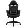 Игровое геймерское кресло Gazlift, 120 kg, 110-119 cm, Negru Sense7 Knight Fabric Black and Gray 