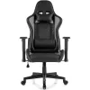 Fotoliu Gaming Piele artificiala Sense7 Spellcaster, Negru, gri Gazlift, 150 kg