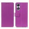 Husa  HELMET Case Shell Flip Nylone Oppo A58, Purple 