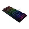Игровая клавиатура  RAZER BlackWidow V3 Tenkeyless, Yellow SW, RGB, US Layout, USB. 