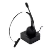 Casti cu microfon  GEMBIRD BTHS-M-01  mono, Bluetooth v5.0, LED, up to 12 hours on a single charge, distance: up to 10 m, Headset battery: 150 mAh Li-Polymer (charging up to 1.5 h), Charging base: 500 mAh Li batter