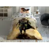 Постельное белье (комплект) Pentru copii, Bumbac, Bej TAC Disney Mandalorian Single (60259522) 