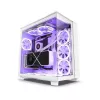 Carcasa fara PSU  NZXT ATX H9 Elite 2xUSB 3.2, 1xType-C, 3x120mm RGB & 1x120mm, Fan Hub, 3xTG, White