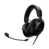 Gaming Casti  HyperX CLOUD III, BLACK Solid aluminium build, Microphone: detachable, DTS Headphone:X Spatial Audio, Driver: Dynamic / 53mm with Neodymium magnets, Frequency response: 10Hz–21kHz, Cable length:1.2m+1.3m USB dongle cable, Multiplatform Comp