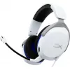 Gaming Casti  HyperX Cloud Stinger 2 Playstation, White Immersive DTS Headphone:X Spatial Audio, Adjustable Rotating Earcups, Signature HX Comfort, Microphone built-in, Swivel-to-mute noise-cancelling mic, Frequency response: 10Hz–25,000 Hz, Cable length
