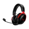 Игровые наушники  HyperX Wireless Cloud III Wireless, Black/Red Frequency response: 10Hz–21kHz, Battery life up to 120h, Driver: Dynamic, 53mm with Neodymium magnets, Ultra-Clear Microphone with LED Mute Indicator, DTS Headphone:X Spatial Audio, USB 2.4GHz W