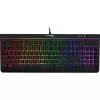 Игровая клавиатура  HyperX Alloy Core RGB Membrane (US Layout), Black , Backlight (RGB), Quiet, Responsive keys with anti-ghosting functionality, Spill resistant, Key rollover: 6-key / N-key modes, Durable, solid frame, Convenient USB charge port, USB