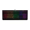 Gaming keyboard  HyperX Alloy Core RGB Membrane (US Layout), Black , Backlight (RGB), Quiet, Responsive keys with anti-ghosting functionality, Spill resistant, Key rollover: 6-key / N-key modes, Durable, solid frame, Convenient USB charge port, USB