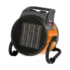 Aeroterma 2000 W, 2 trepte, Negru, Oranj TechnoWorker electrica PTC2000W 