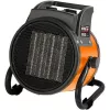 Тепловентилятор 2000 W, 2 trepte, Negru, Oranj TechnoWorker electrica PTC2000W 