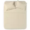 Постельное белье (комплект) 2 persoane Euro, Bumbac, Satin, Creme Brulee Askona Home 