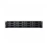 NAS Server  SYNOLOGY "RS2421RP+", 12-bay, 4-core AMD Ryzen 2.2Ghz, 4Gb*1+1Slot, 4x1GbE, PCIe, 2x350W PSU 