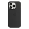 Husa  APPLE iPhone 15 Pro Silicone Case with MagSafe - Black 