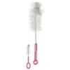 Set perie pentru curatire sticlute  Akuku A0571 Roz 