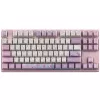 Gaming keyboard  Varmilo VEM87 Dreams On Board 87Key, EC V2 Rose, USB-A, EN/UKR, White Led, Pink 