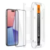 Защитное стекло  Spigen iPhone 15 Plus, EZ FIT, 1pcs, Tempered Glass, Black 