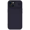 Husa  Nillkin iPhone 14 Plus, CamShield Silky Silicone Case, Dark Purple 